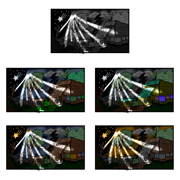 Milagre das Rosas Color Studies