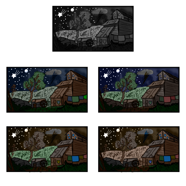 Milagre das Rosas Color Studies