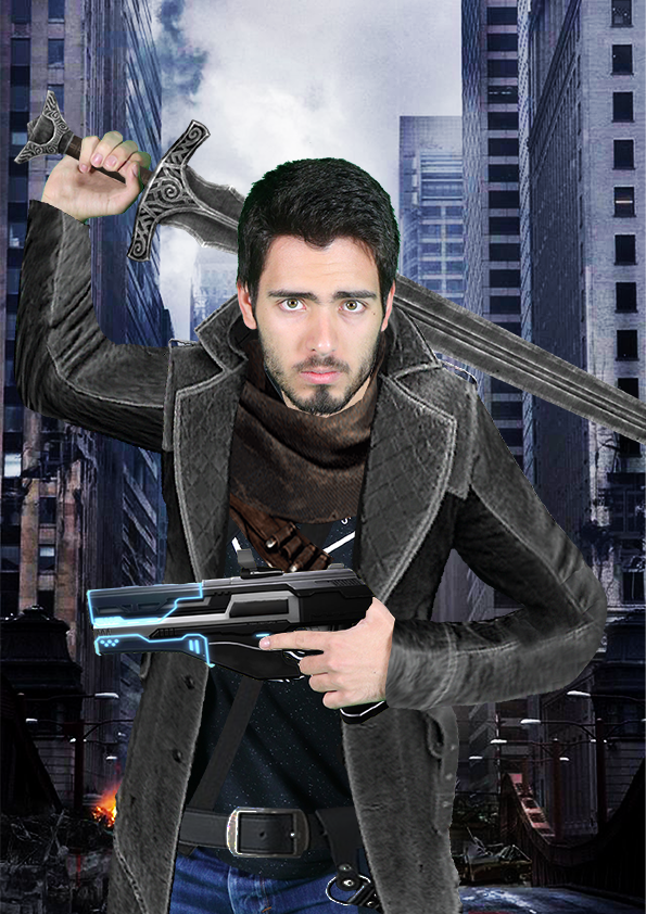 Self Portrait into a game Character Photo Mashing Project Image